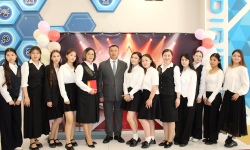 Өнермен өріліп, біліммен өрнектелген кеш